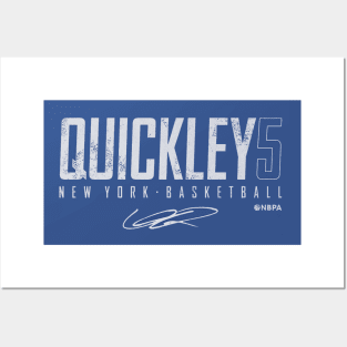 Immanuel Quickley New York Elite Posters and Art